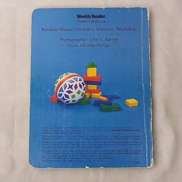 Meet The Sesame Street Babies Board Book Featuring Jim Hensons Muppets 1993 - Picture 4 of 8